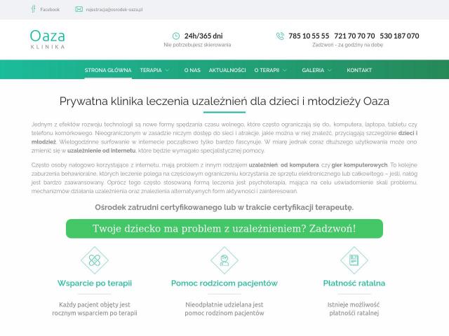 Klinika dla młodzieży Oaza